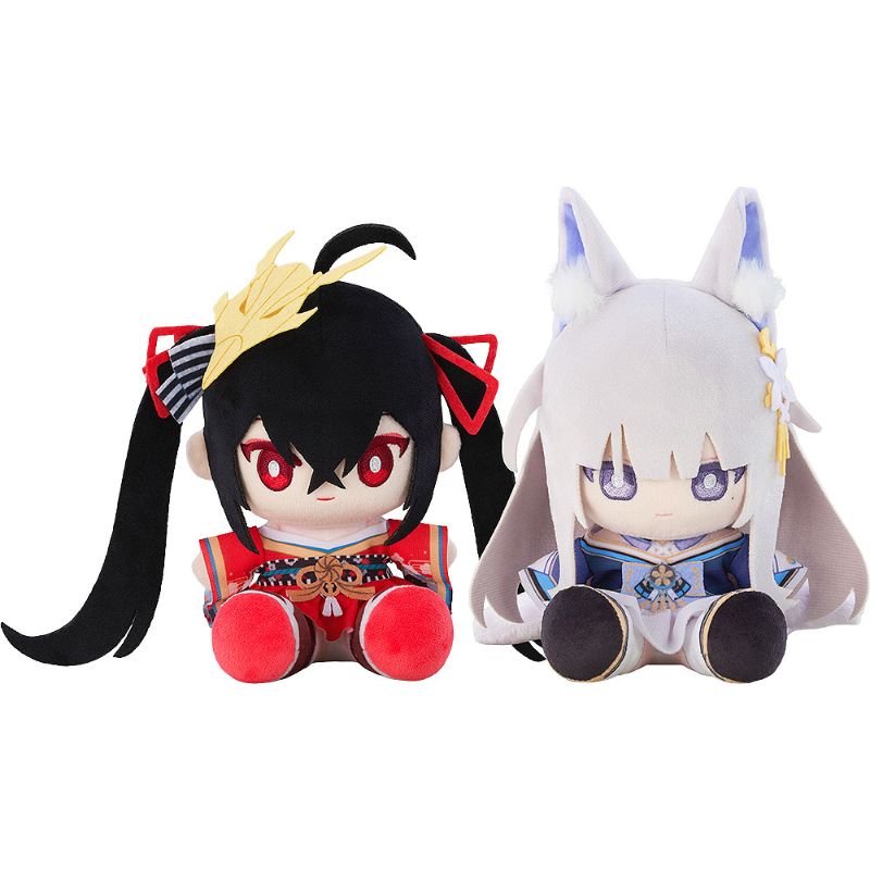 Solarain Azur Lane Taihou & Shinano Punipuni Plush Doll JAPAN OFFICIAL