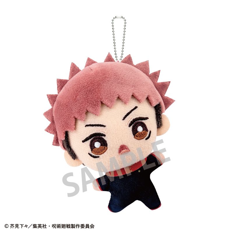 Kamio Japan Okkochinui Jujutsu Kaisen Yuji Itadori Plush Mascot JAPAN OFFICIAL