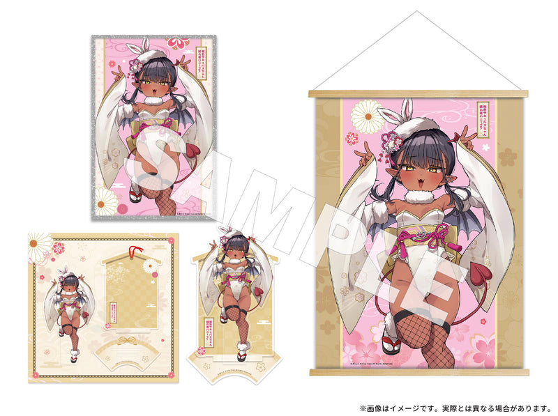 Tanned Succubus Chan Haregi Bunny Ver. Illustrated by Toranto Deluxe 1/6 Figure