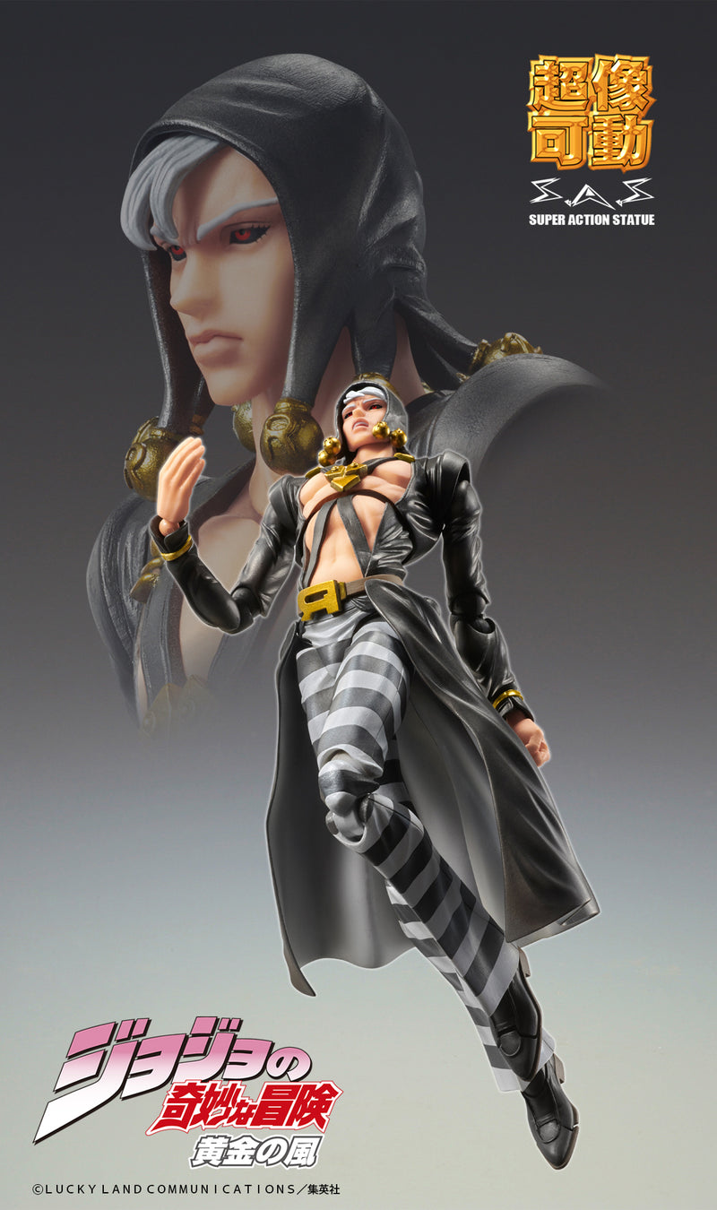 Super Action Statue JoJo's Bizarre Adventure Part.V Risotto Nero Action Figure