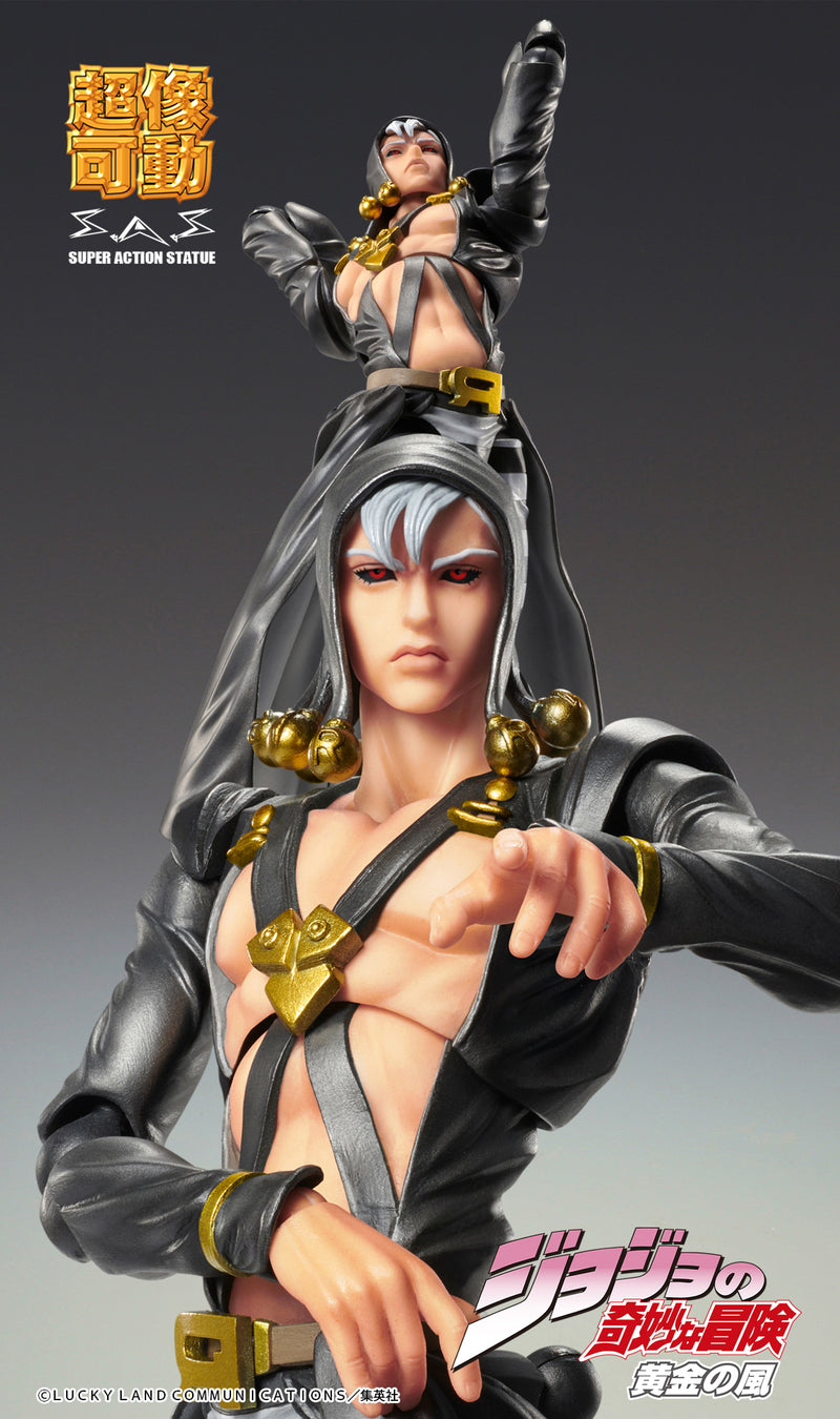Super Action Statue JoJo's Bizarre Adventure Part.V Risotto Nero Action Figure