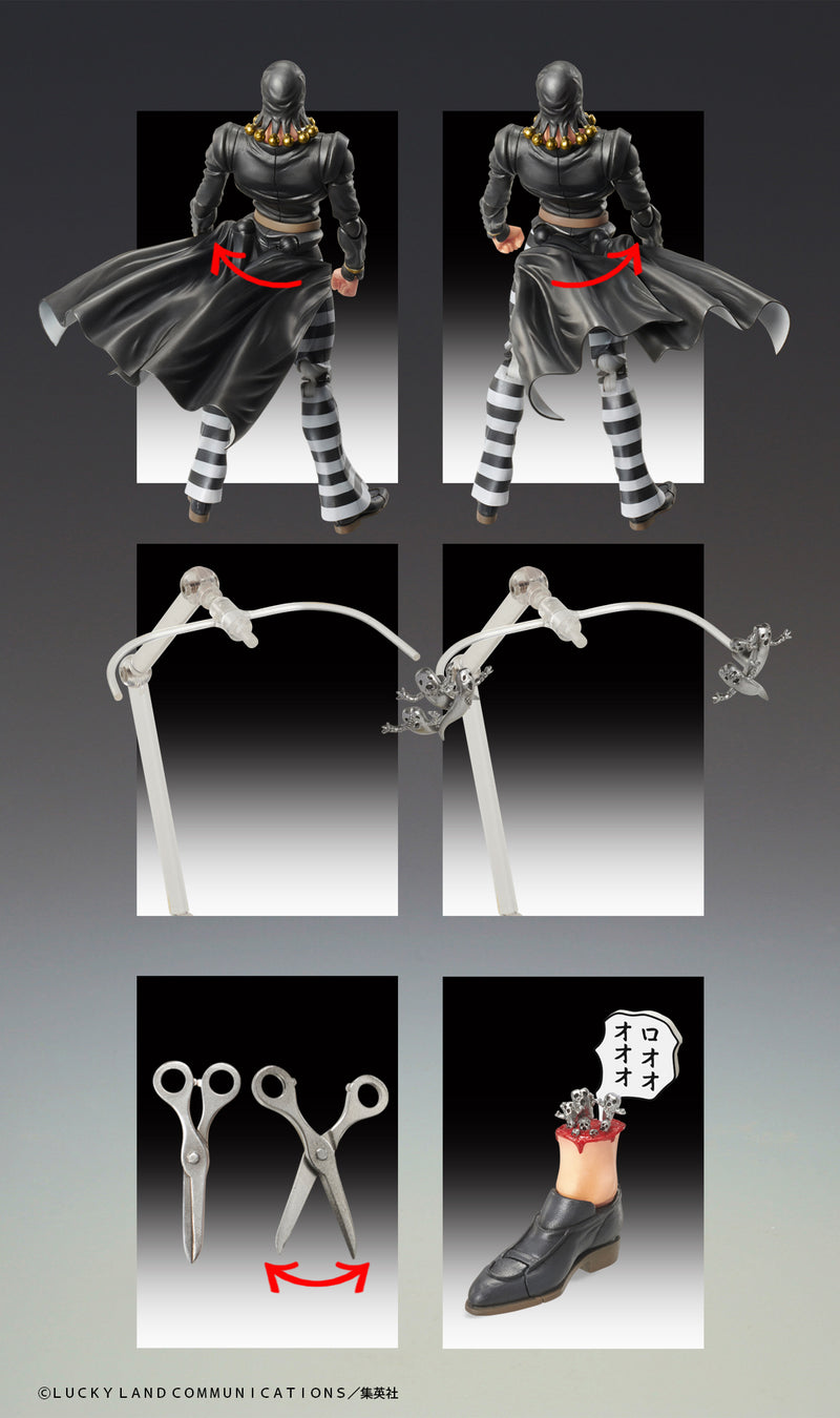 Super Action Statue JoJo's Bizarre Adventure Part.V Risotto Nero Action Figure