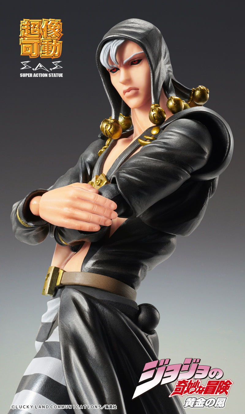 Super Action Statue JoJo's Bizarre Adventure Part.V Risotto Nero Action Figure