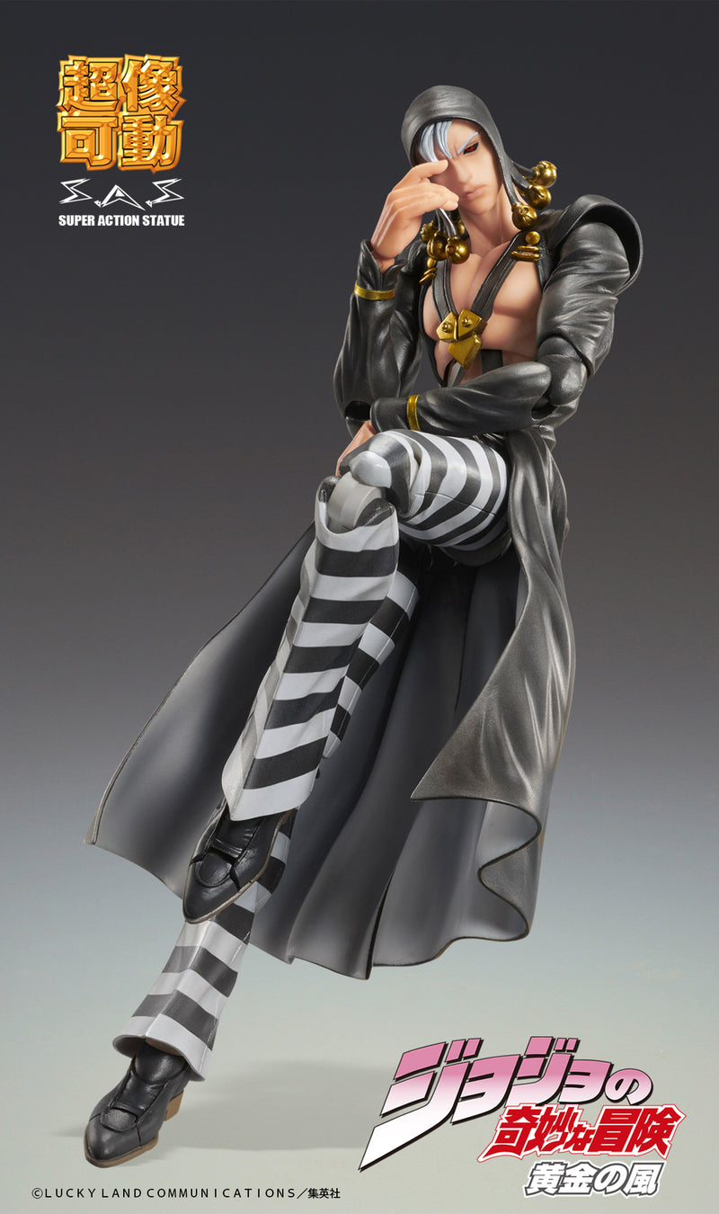 Super Action Statue JoJo's Bizarre Adventure Part.V Risotto Nero Action Figure