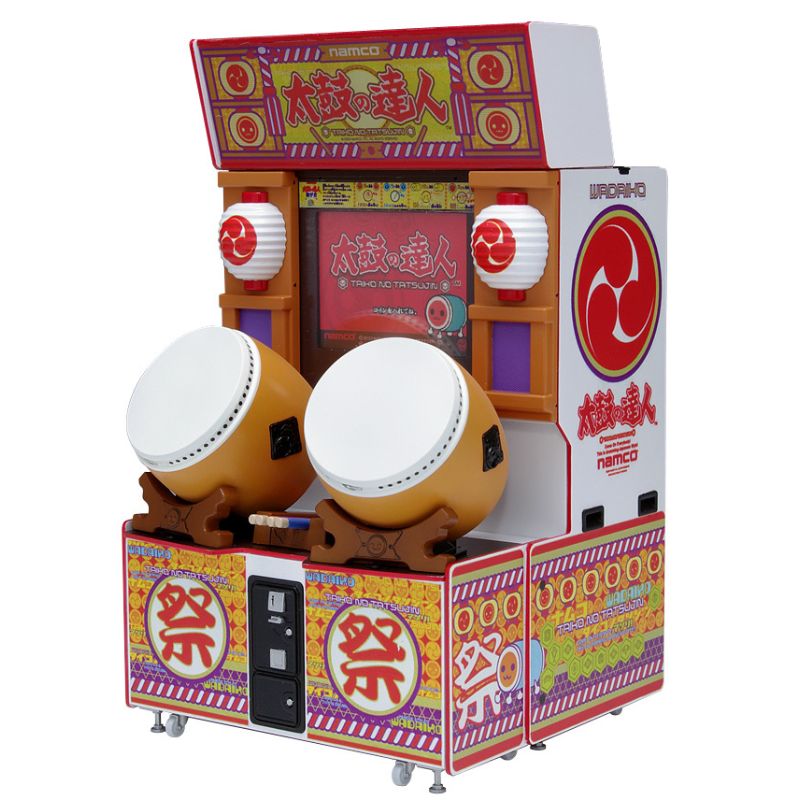 WAVE Taiko no Tatsujin 1st Generation Arcade Game Machine 1/12 Model Kit JAPAN