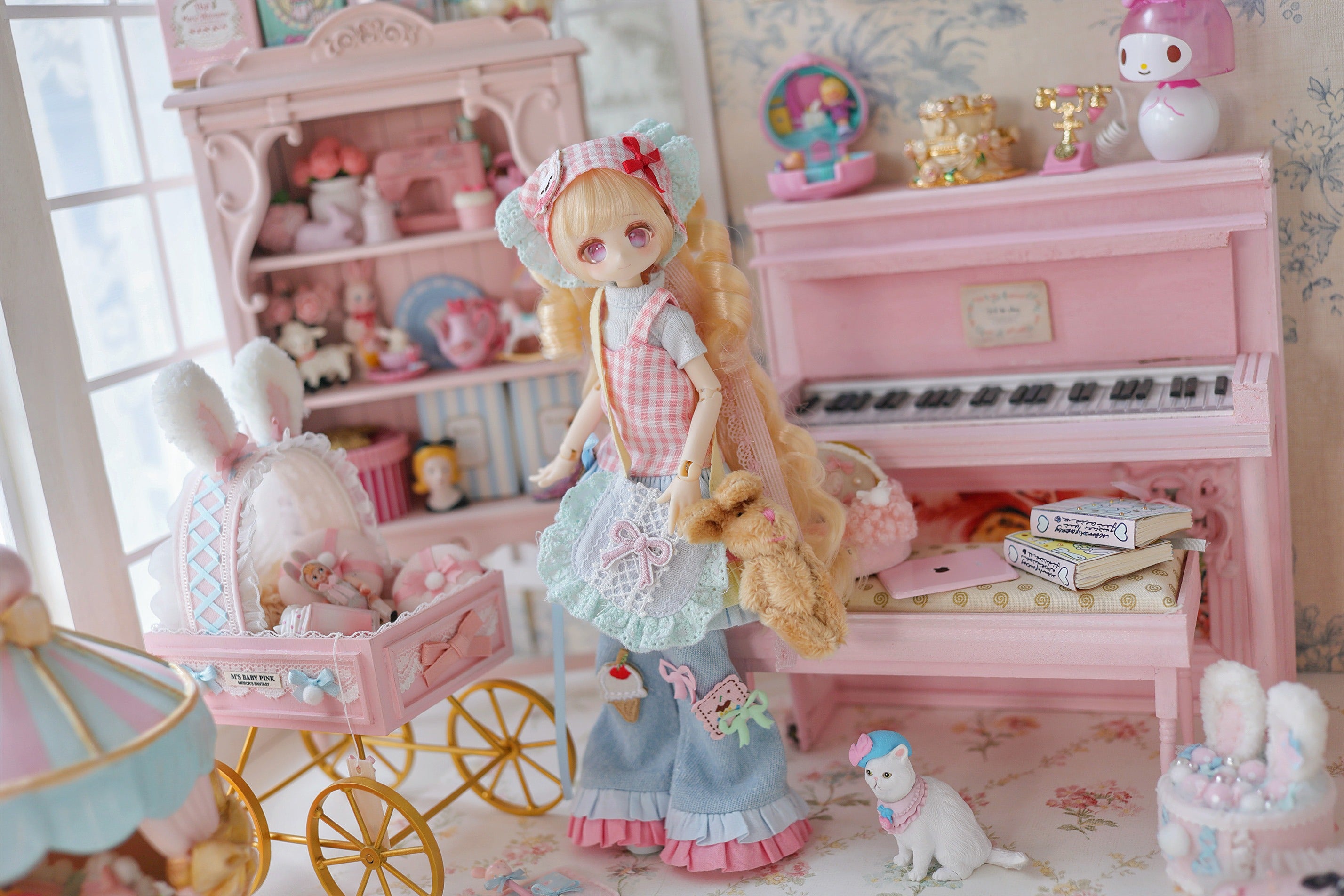 Ji Dong Shun Xi MomoTale Tales of Four Seasons Cafe BJD Doll JAPAN