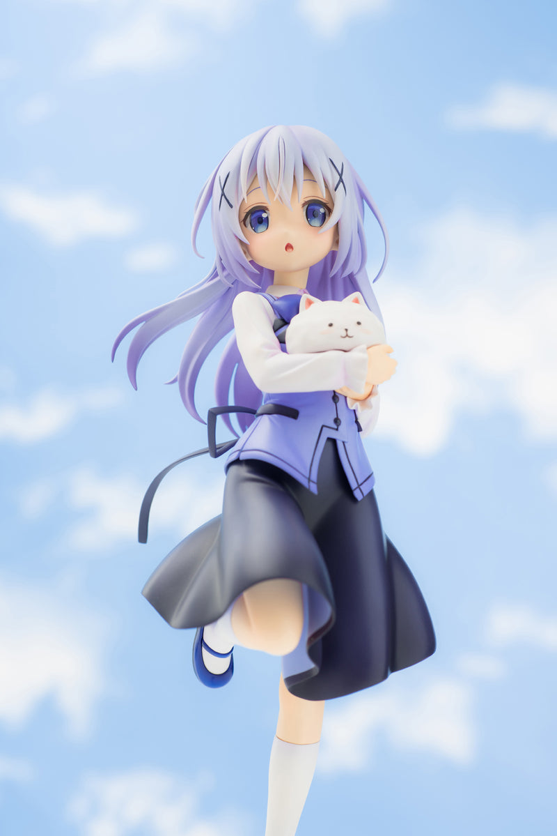 Plum Is the order a rabbit?? Chino Cafe Style 1/7 Figure JAPAN OFFICIAL