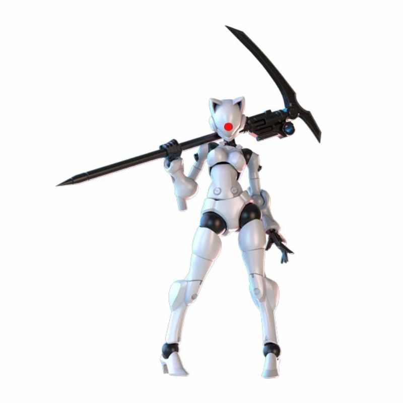 SHEIK MAINLAND 3 min project Series Xun Jie Yi Ren White 1/18 Model Kit JAPAN