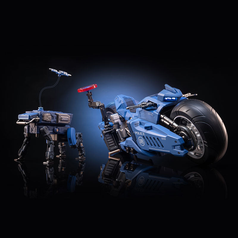 MOSHOWTOYS Chang An Wei Mecha Motorcycle Civil Police Type Action Figure JAPAN