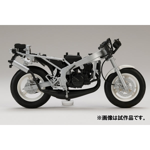 HJM Bike Series No1 Honda NSR50 '89 Ross White x Fighting Red 1/12 Model Kit