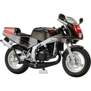 HJM Bike No2 Honda NSR50 '89 Max Gray Metallic x Granite Blue Metallic Model Kit