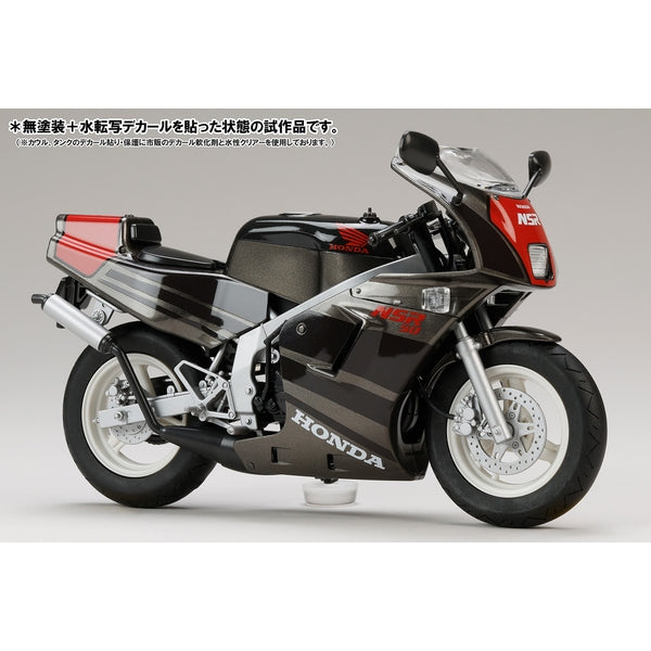 HJM Bike No2 Honda NSR50 '89 Max Gray Metallic x Granite Blue Metallic Model Kit