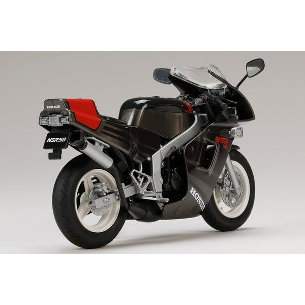 HJM Bike No2 Honda NSR50 '89 Max Gray Metallic x Granite Blue Metallic Model Kit