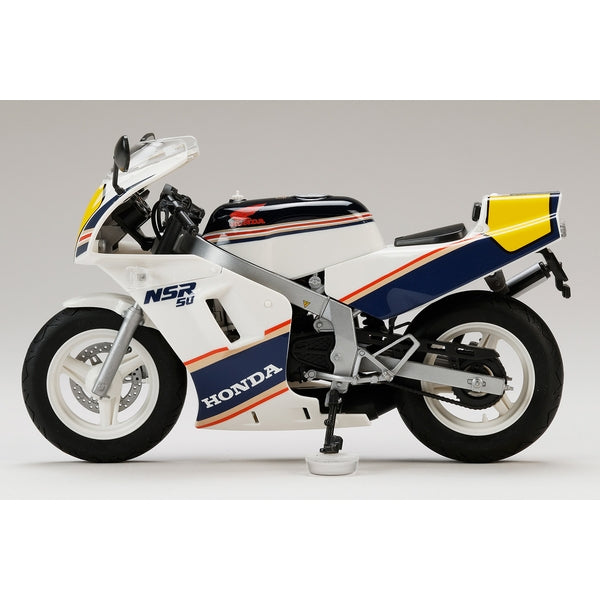 HJM Bike No3 Honda NSR50 '89 Ross White x Seychelles Night Blue 1/12 Model Kit