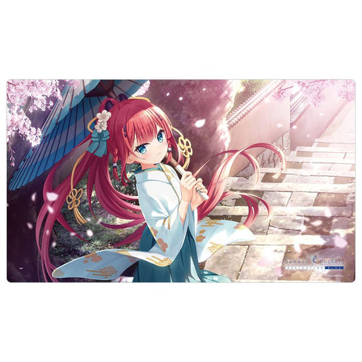 Summer Pockets REFLECTION BLUE Shiki Kamiyama Spring Rubber Mat JAPAN OFFICIAL