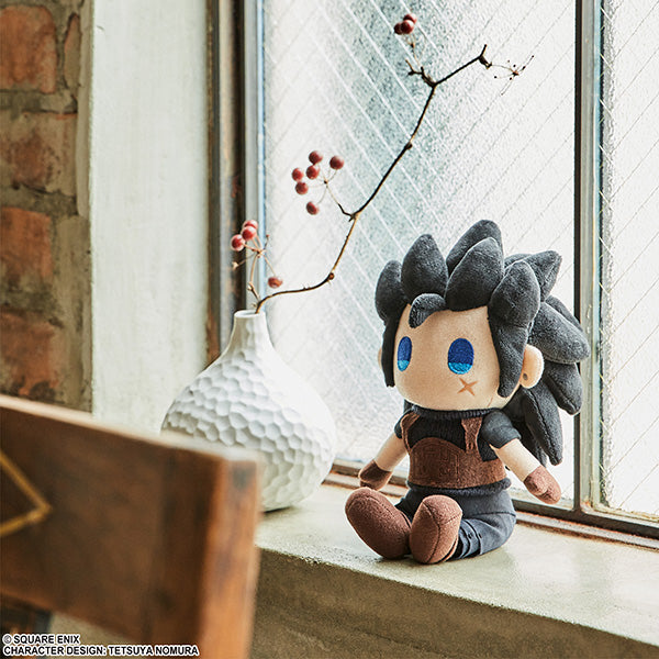 Square Enix Crisis Core Final Fantasy VII Reunion Zack Fair Plush Doll JAPAN