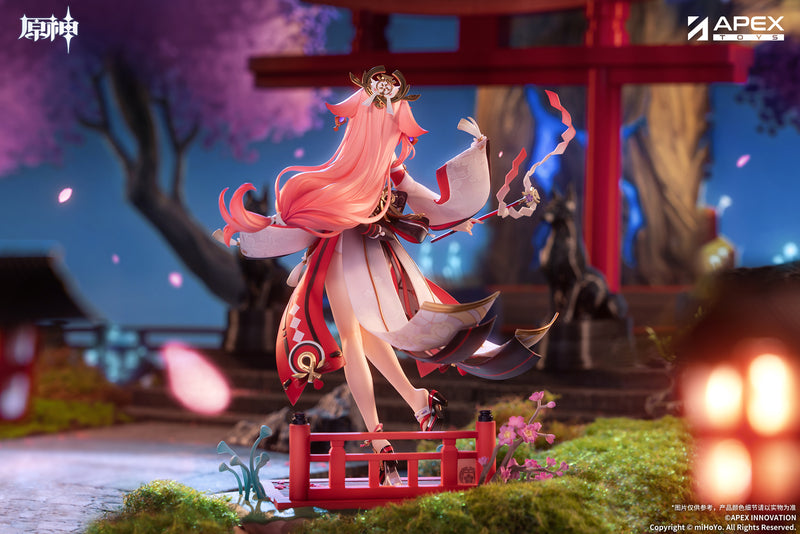 APEX Genshin Impact Yae Miko Astute Amusement Ver. 1/7 Figure JAPAN OFFICIAL