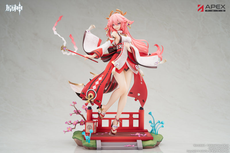 APEX Genshin Impact Yae Miko Astute Amusement Ver. 1/7 Figure JAPAN OFFICIAL
