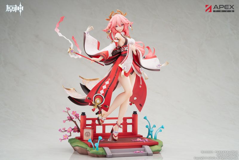 APEX Genshin Impact Yae Miko Astute Amusement Ver. 1/7 Figure JAPAN OFFICIAL