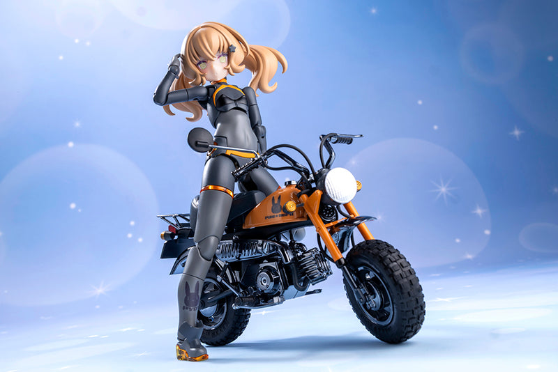 Kotobukiya Megami Device PUNI MOFU RACING TU with Honda Z50J-1 Monkey Model Kit