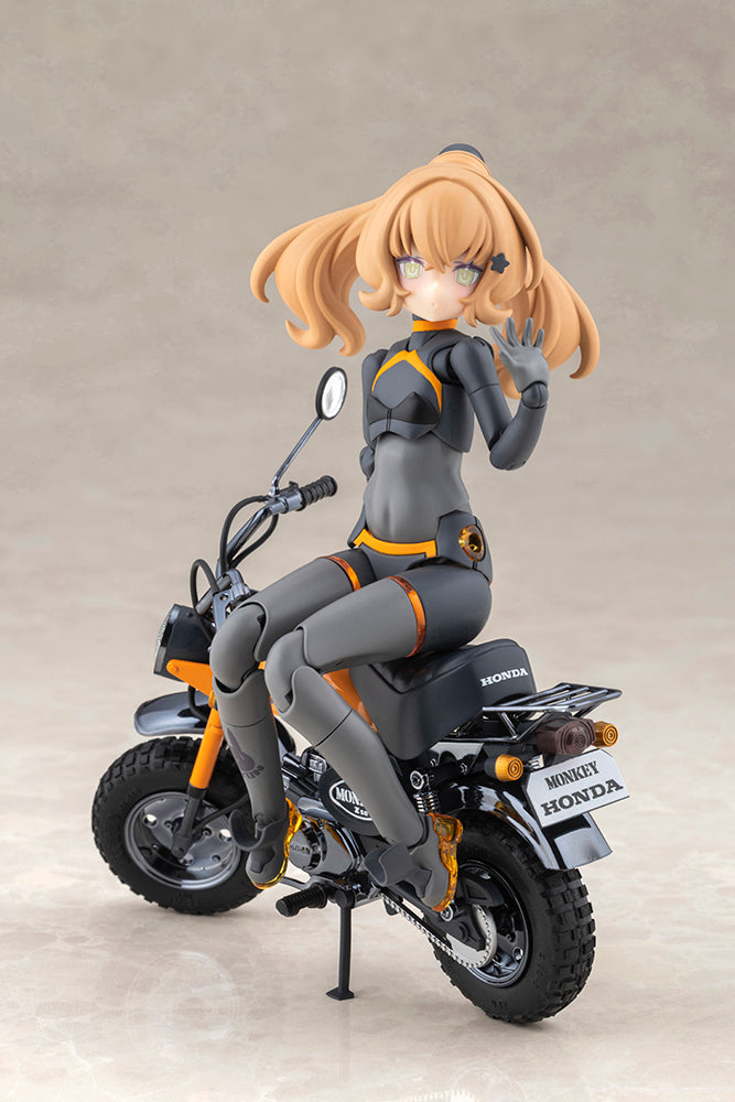 Kotobukiya Megami Device PUNI MOFU RACING TU with Honda Z50J-1 Monkey Model Kit