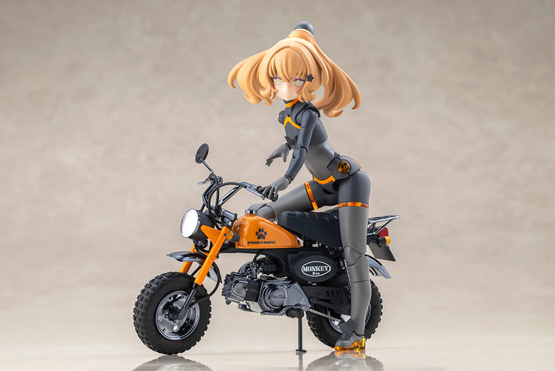 Kotobukiya Megami Device PUNI MOFU RACING TU with Honda Z50J-1 Monkey Model Kit