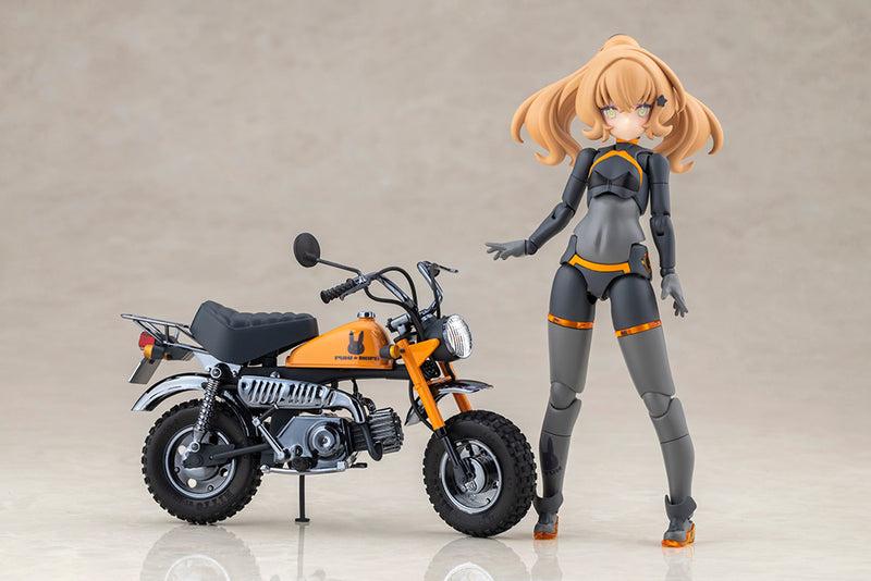 Kotobukiya Megami Device PUNI MOFU RACING TU with Honda Z50J-1 Monkey Model Kit