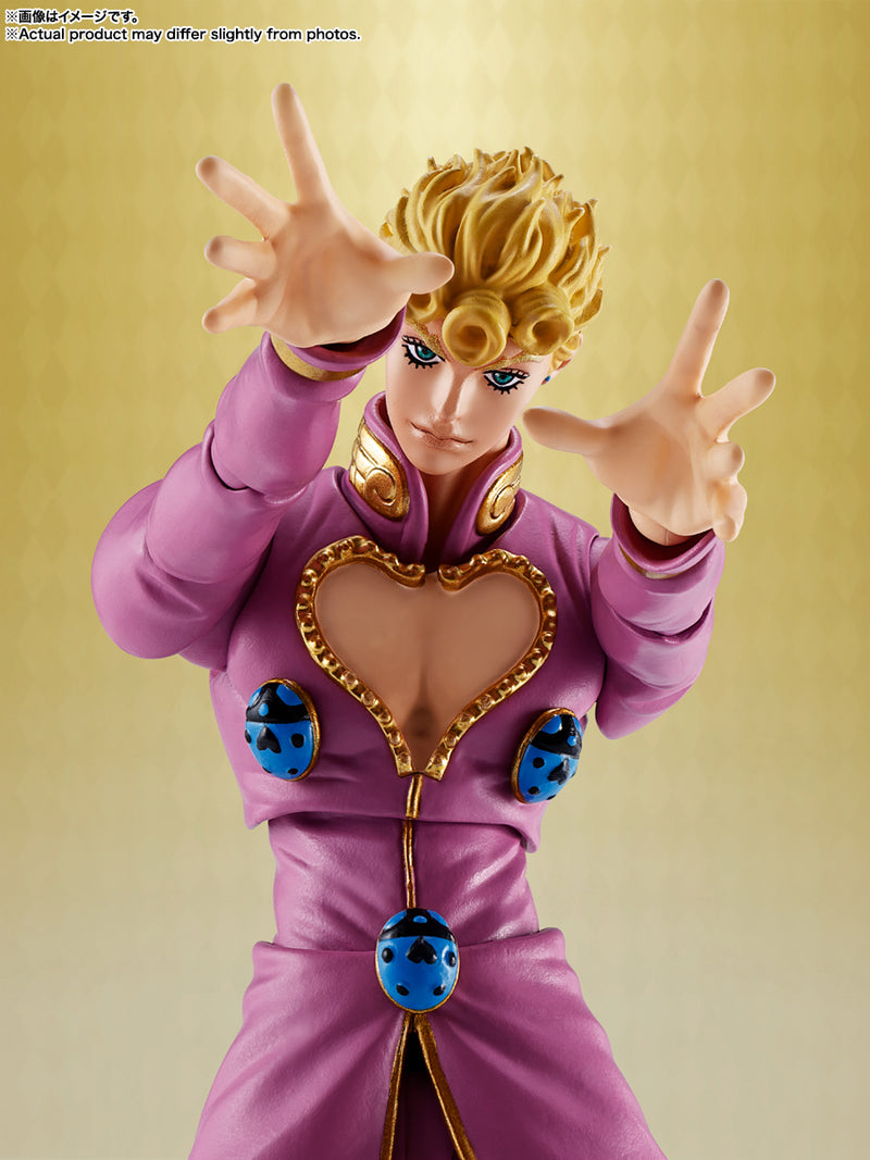 S.H.Figuarts JoJo's Bizarre Adventure Golden Wind Giorno Giovanna Action Figure