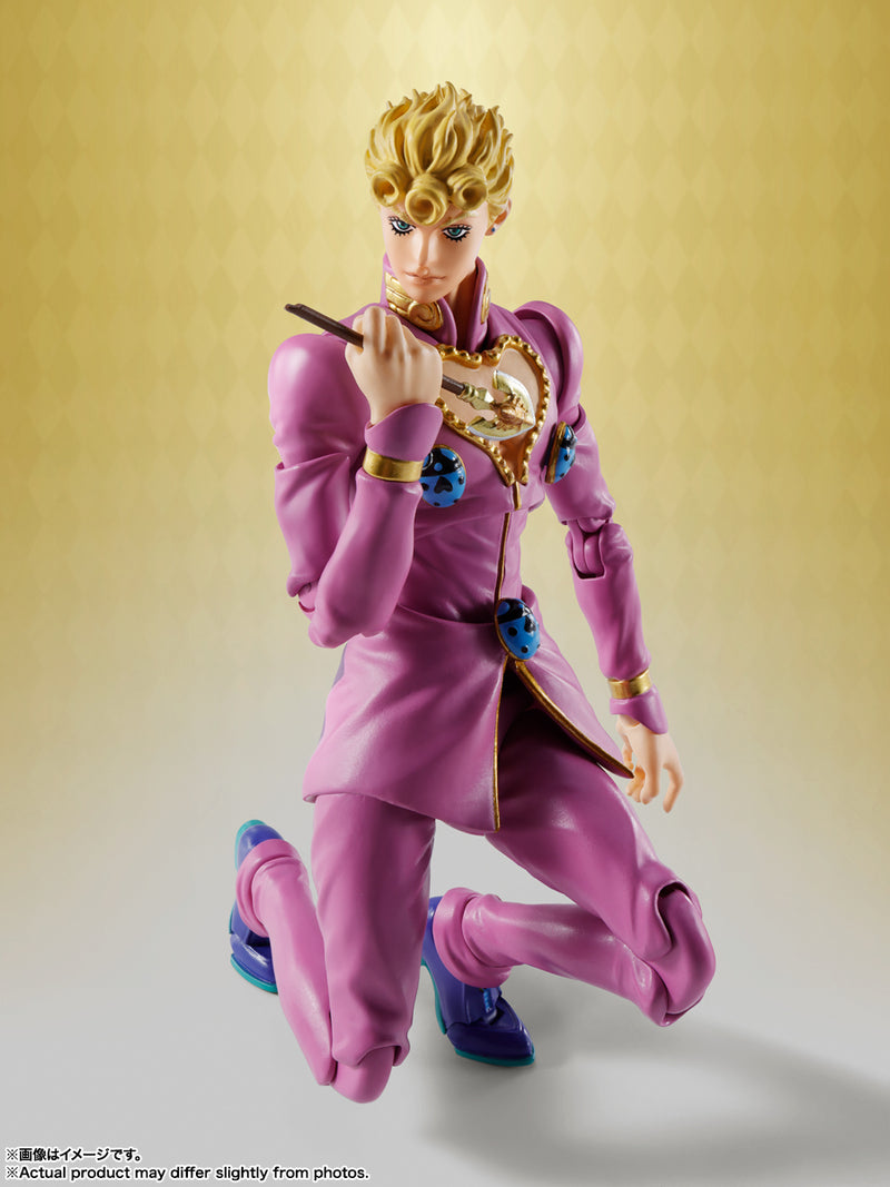 S.H.Figuarts JoJo's Bizarre Adventure Golden Wind Giorno Giovanna Action Figure