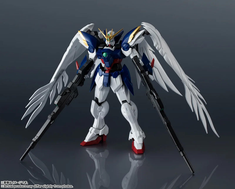 BANDAI GUNDAM UNIVERSE XXXG-00W0 Wing Gundam Zero EW Renewal Action Figure JAPAN