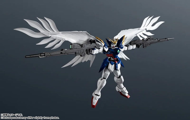 BANDAI GUNDAM UNIVERSE XXXG-00W0 Wing Gundam Zero EW Renewal Action Figure JAPAN