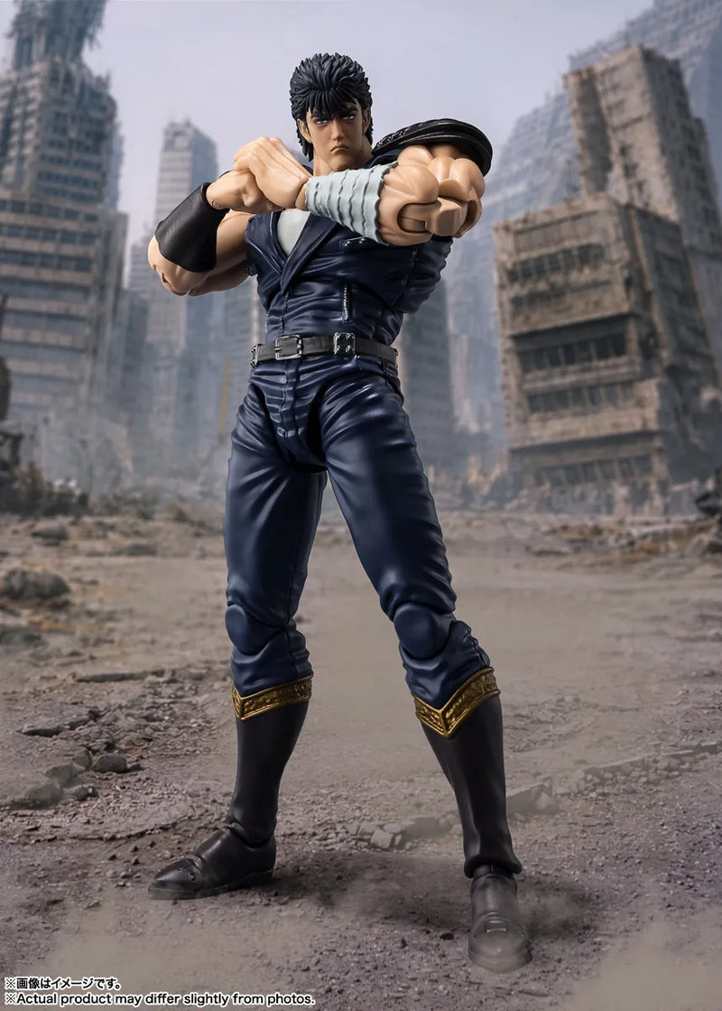 BANDAI S.H.Figuarts Fist of the North Star Kenshiro Action Figure JAPAN OFFICIAL