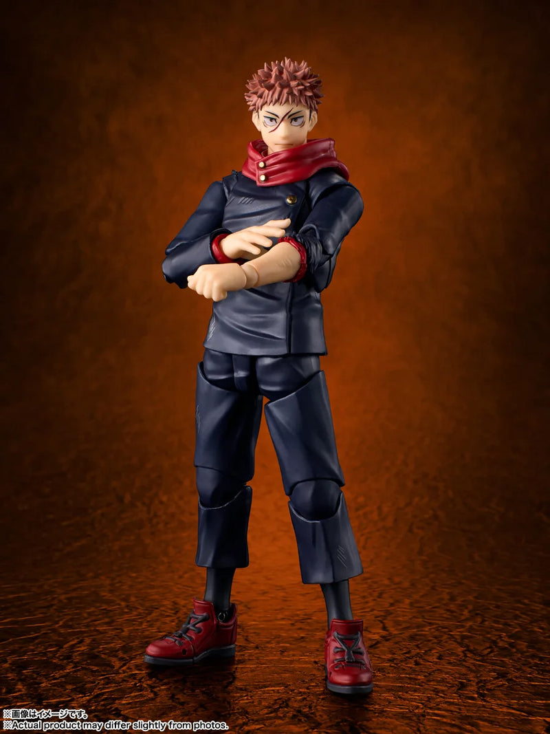 BANDAI S.H.Figuarts Jujutsu Kaisen Yuji Itadori 120% Potential Action Figure