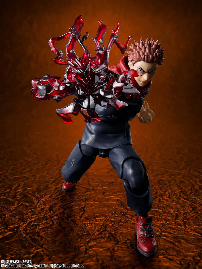 BANDAI S.H.Figuarts Jujutsu Kaisen Yuji Itadori 120% Potential Action Figure
