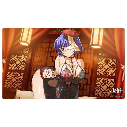 Curtain Damashii Ikkitousen Shimei Ryomou Youshi Bitai Rubber Mat JAPAN OFFICIAL