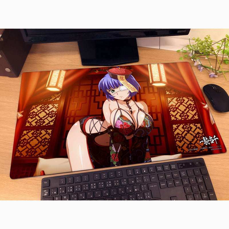 Curtain Damashii Ikkitousen Shimei Ryomou Youshi Bitai Rubber Mat JAPAN OFFICIAL