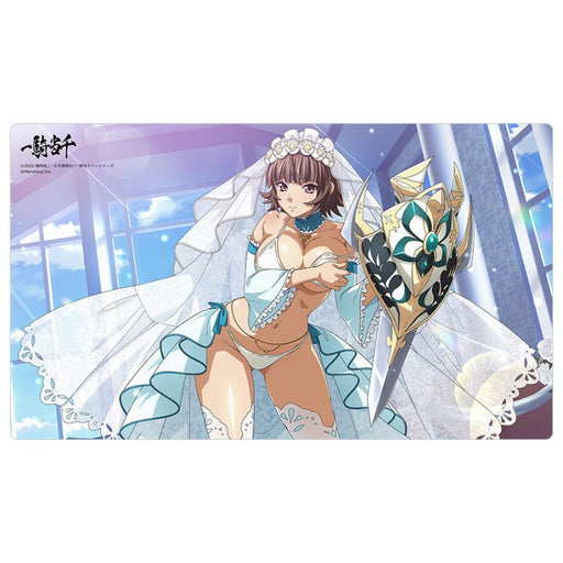 Curtain Damashii Ikkitousen Ekitoku Chouhi Pure Bride Rubber Mat JAPAN OFFICIAL