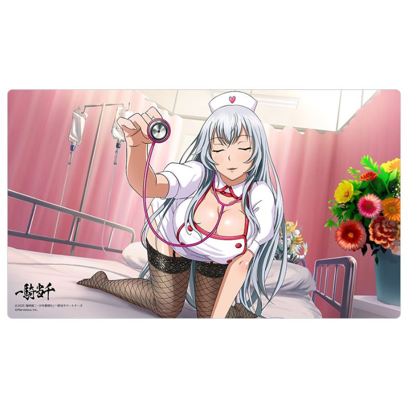 Curtain Damashii Ikkitousen Shiryuu Chou'un Hakui no Kenshi Rubber Mat JAPAN