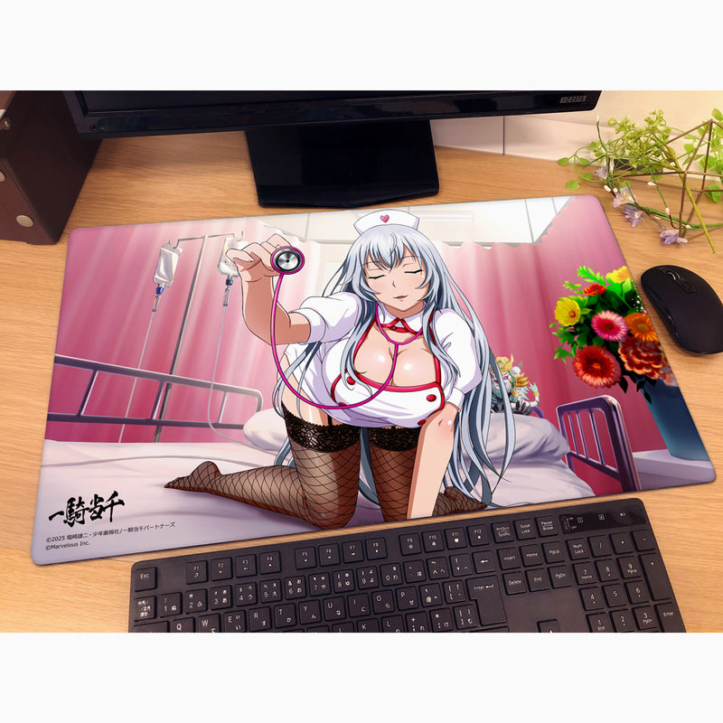 Curtain Damashii Ikkitousen Shiryuu Chou'un Hakui no Kenshi Rubber Mat JAPAN