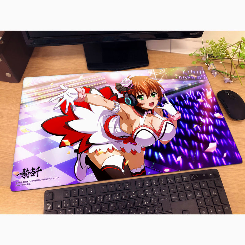 Curtain Damashii Ikkitousen Koudai Chinkyuu Bright Song Rubber Mat JAPAN