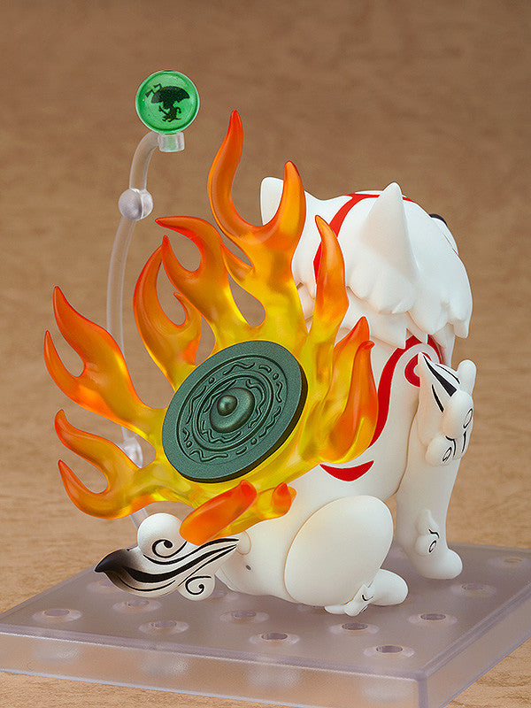 Max Factory Nendoroid Okami Amaterasu Action Figure JAPAN OFFICIAL