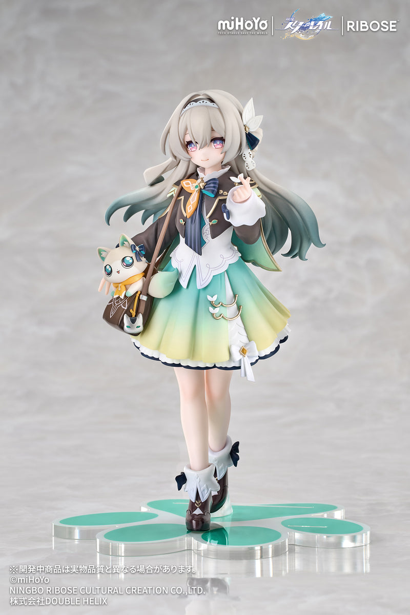 RIBOSE RISE UP+ Honkai Star Rail Chibi Cat Series Figure Firefly Ver. JAPAN