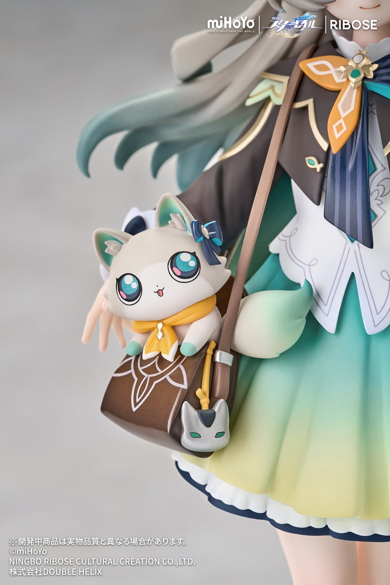 RIBOSE RISE UP+ Honkai Star Rail Chibi Cat Series Figure Firefly Ver. JAPAN