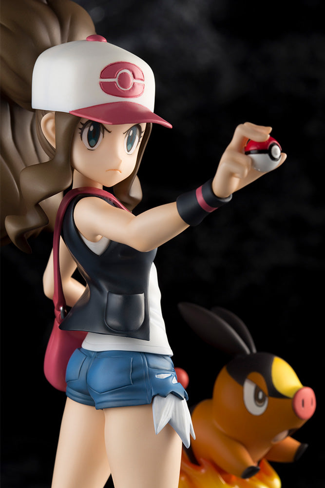 Kotobukiya ARTFX J Pokemon Hilda with Tepig 1/8 Figure JAPAN OFFICIAL