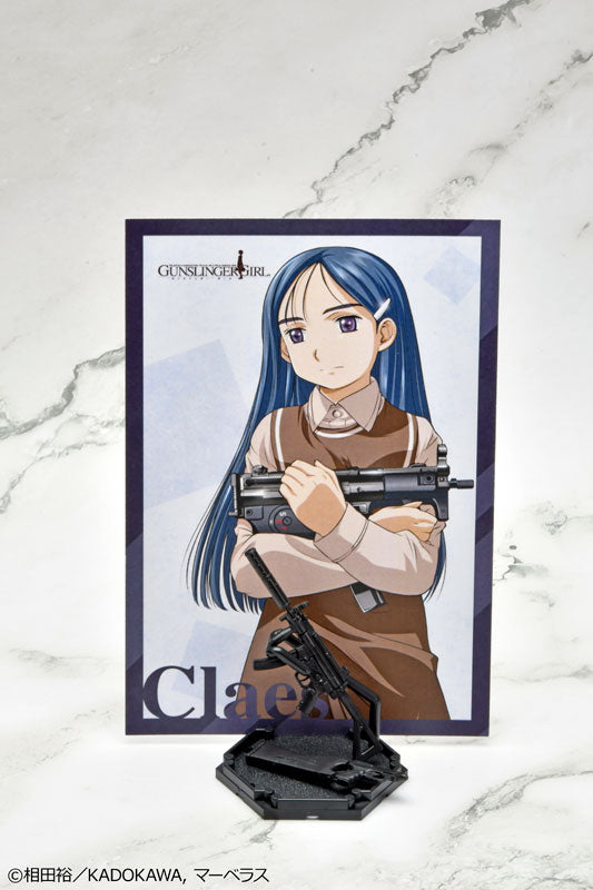 Tomytec LittleArmory LA-GG03 Gunslinger Girl Claes MP5 VP70 Type 1/12 Model Kit