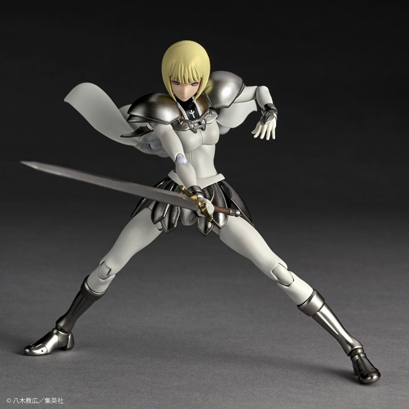 Kaiyodo Revoltech CLAYMORE Crea Action Figure JAPAN OFFICIAL