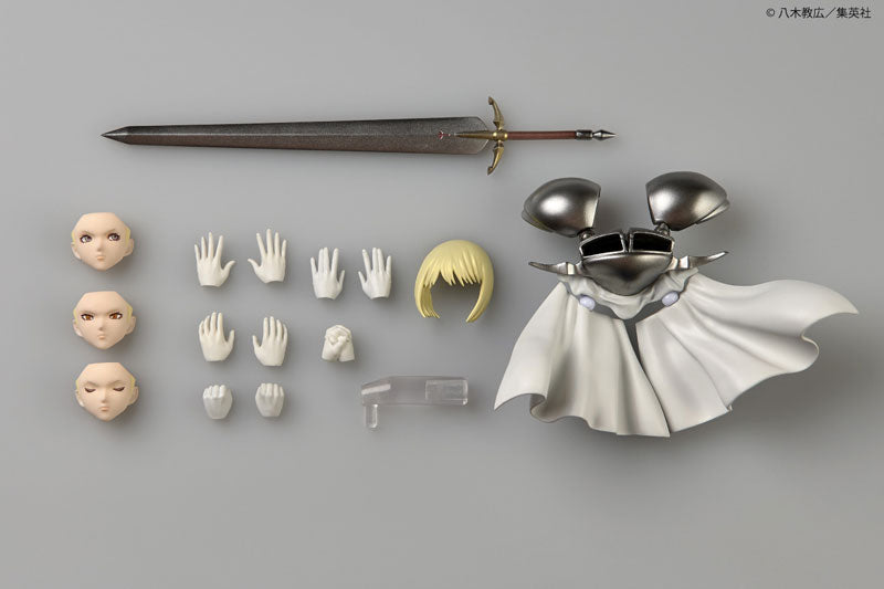 Kaiyodo Revoltech CLAYMORE Crea Action Figure JAPAN OFFICIAL