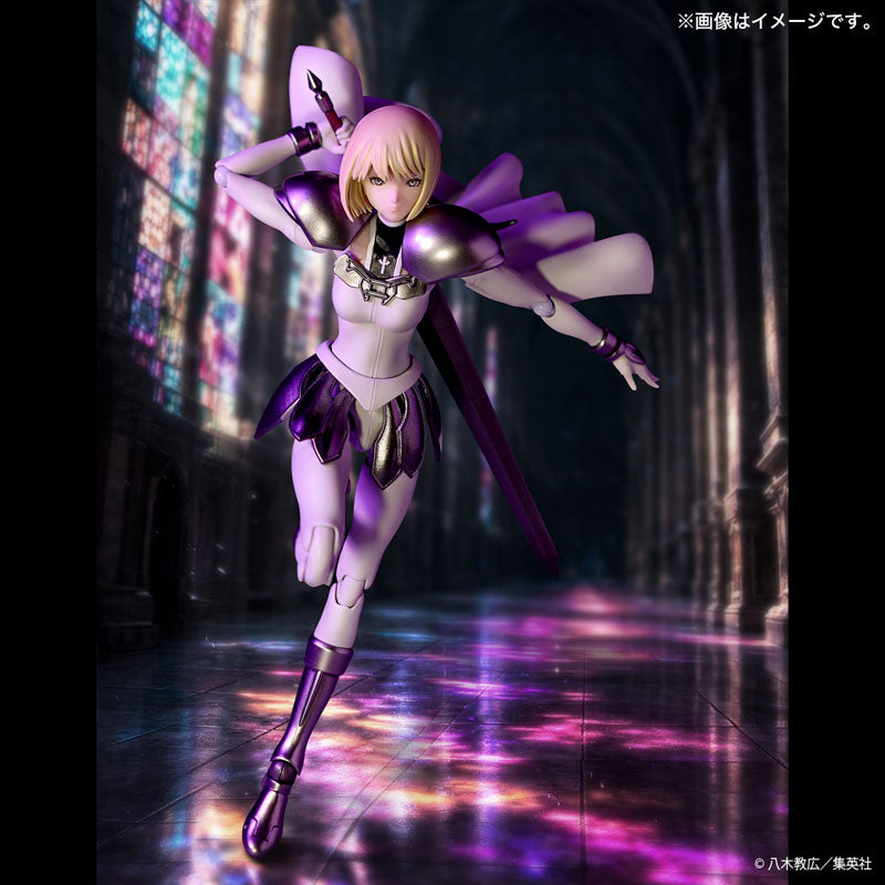 Kaiyodo Revoltech CLAYMORE Crea Action Figure JAPAN OFFICIAL