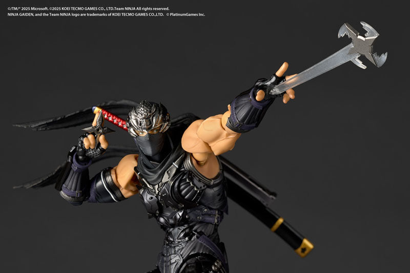 Revoltech Amazing Yamaguchi Ryu Hayabusa NINJA GAIDEN 4 Ver. Action Figure JAPAN