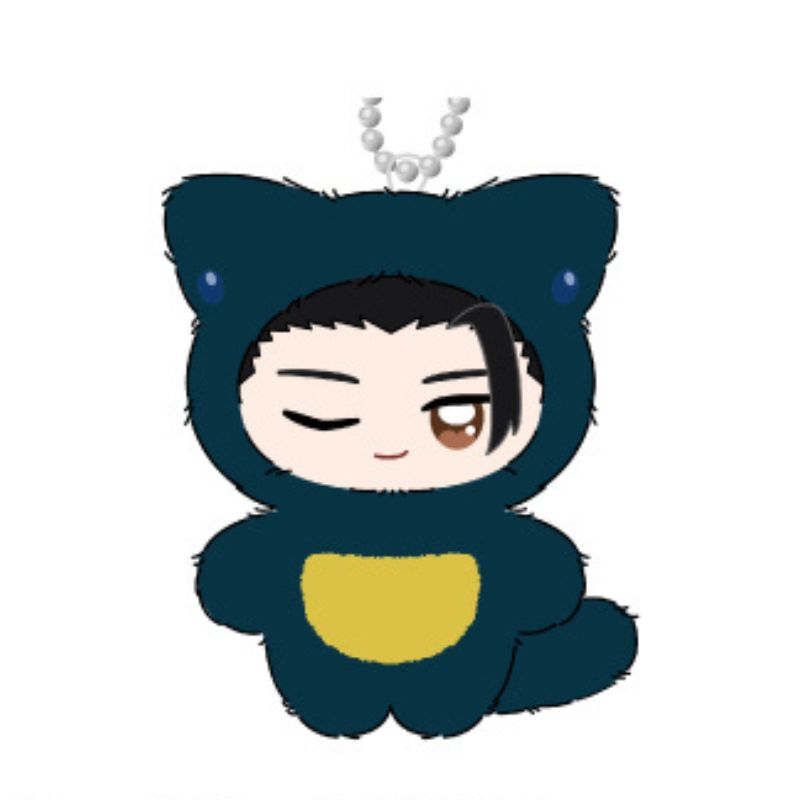 Ensky Chimikemo Mascot Jujutsu Kaisen 0 Suguru Geto 5th Anniversary Plush JAPAN